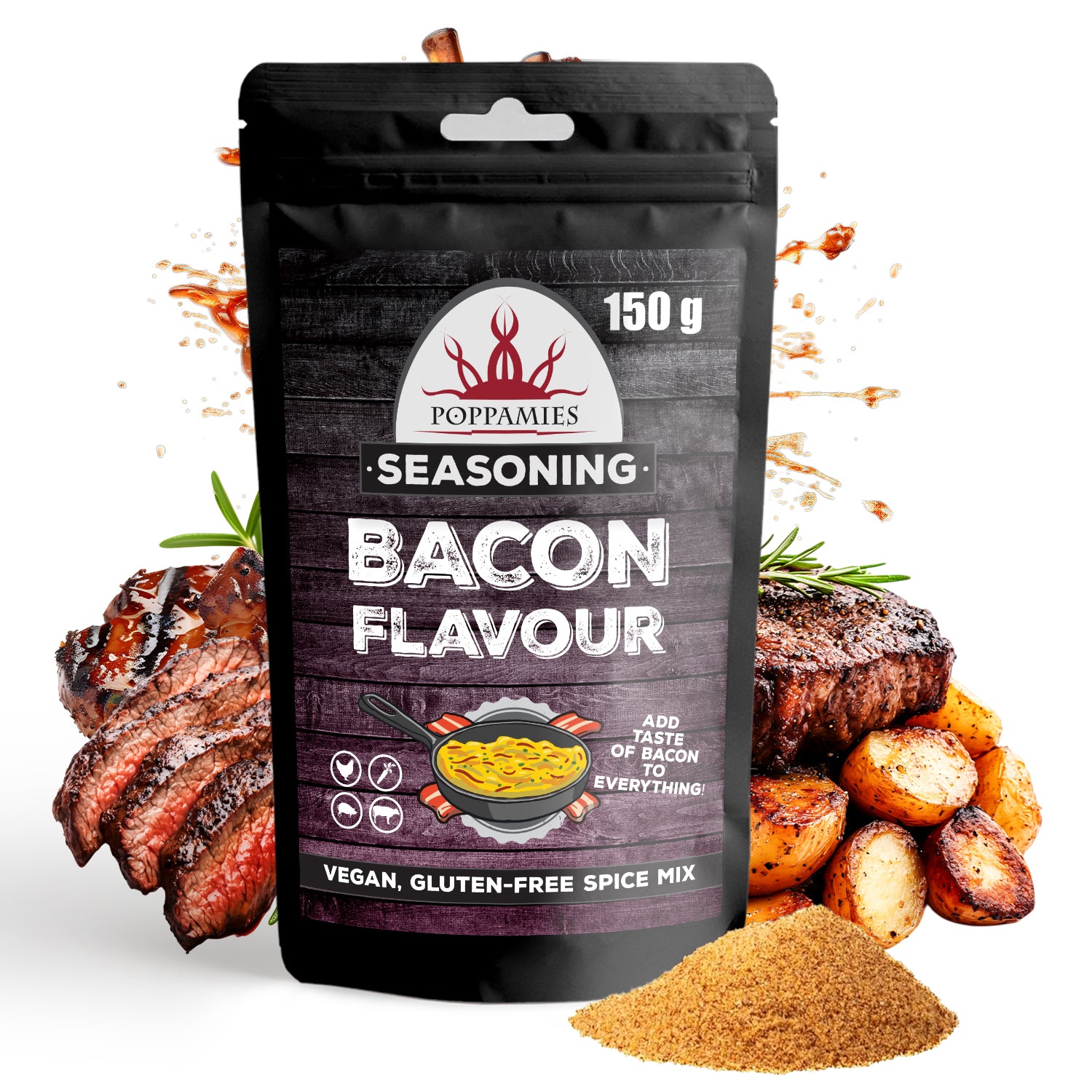 Poppamies Bacon Flavour Spice Mix