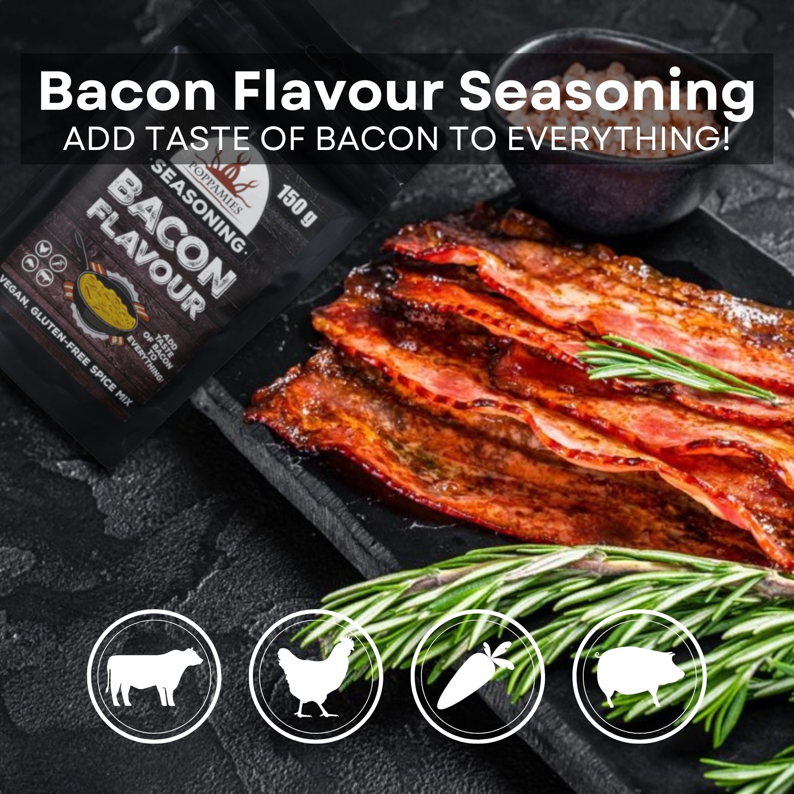 Poppamies Bacon Flavour Spice Mix