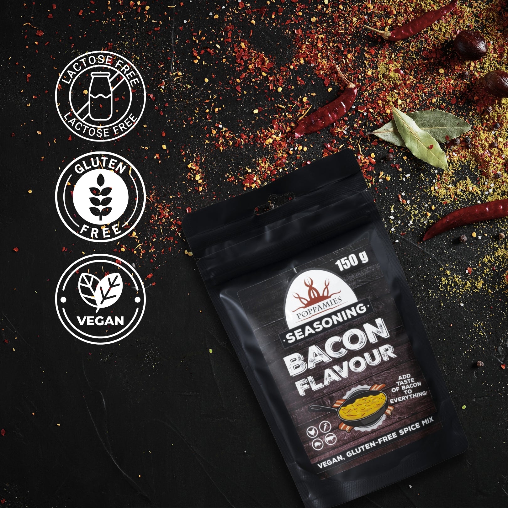 Poppamies Bacon Flavour Spice Mix
