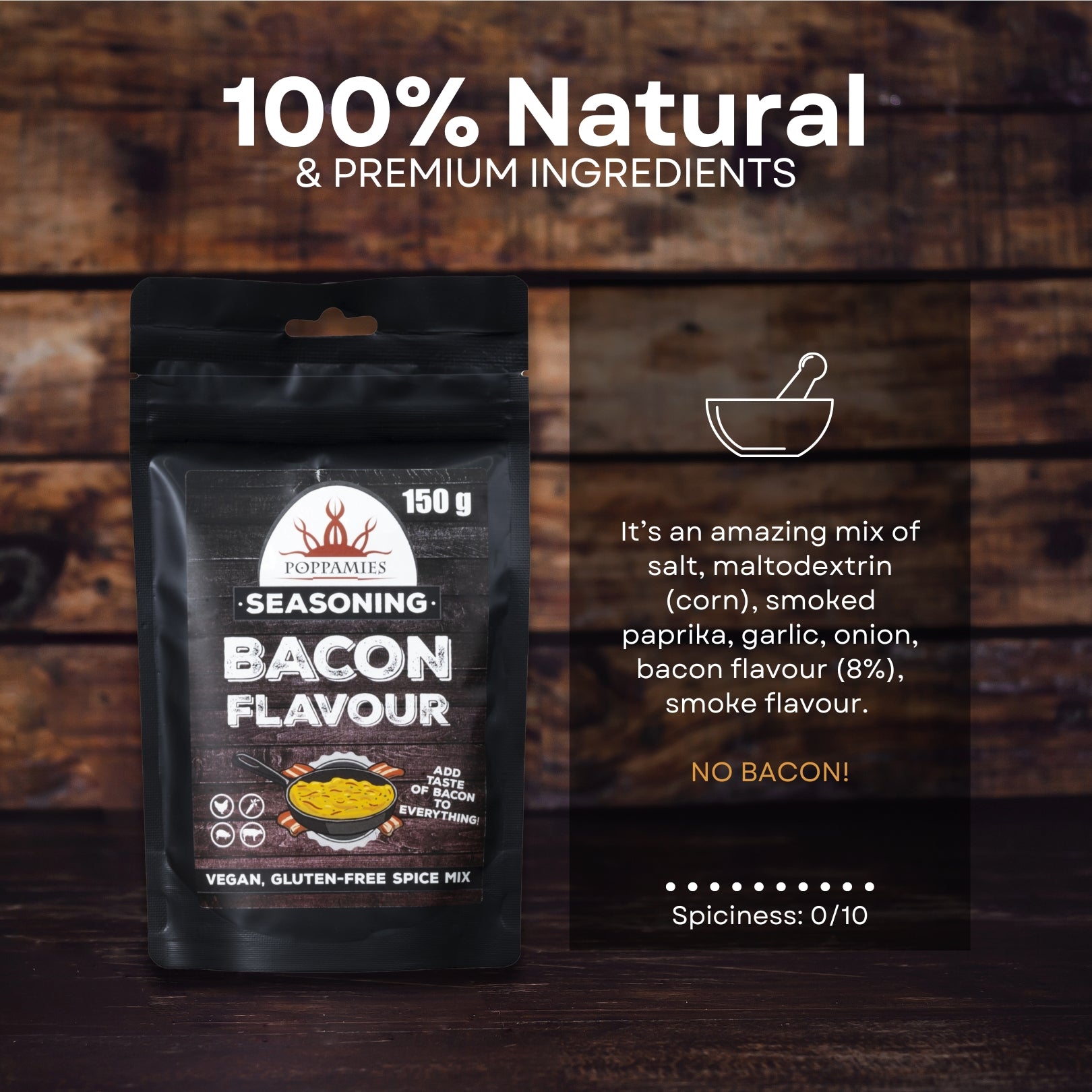 Poppamies Bacon Flavour Spice Mix