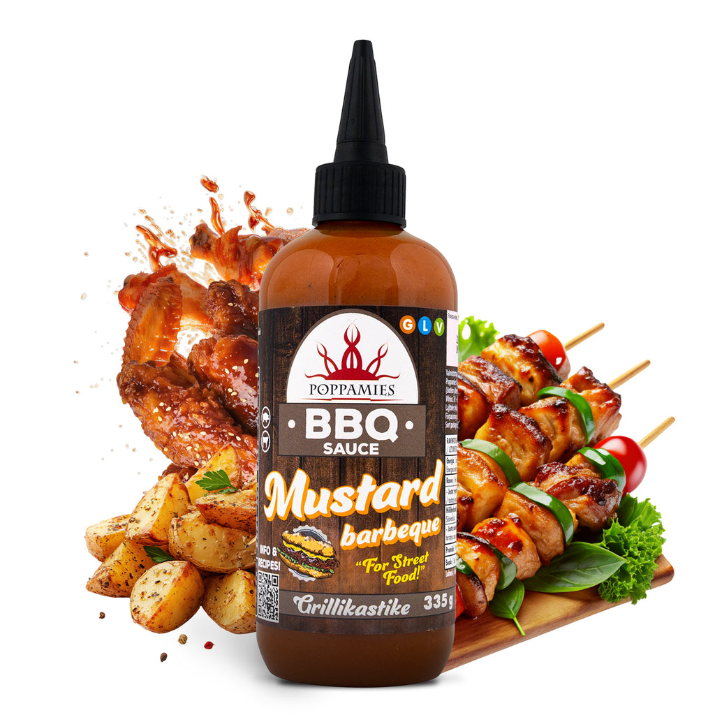 Poppamies BBQ Sauce Mustard Barbeque