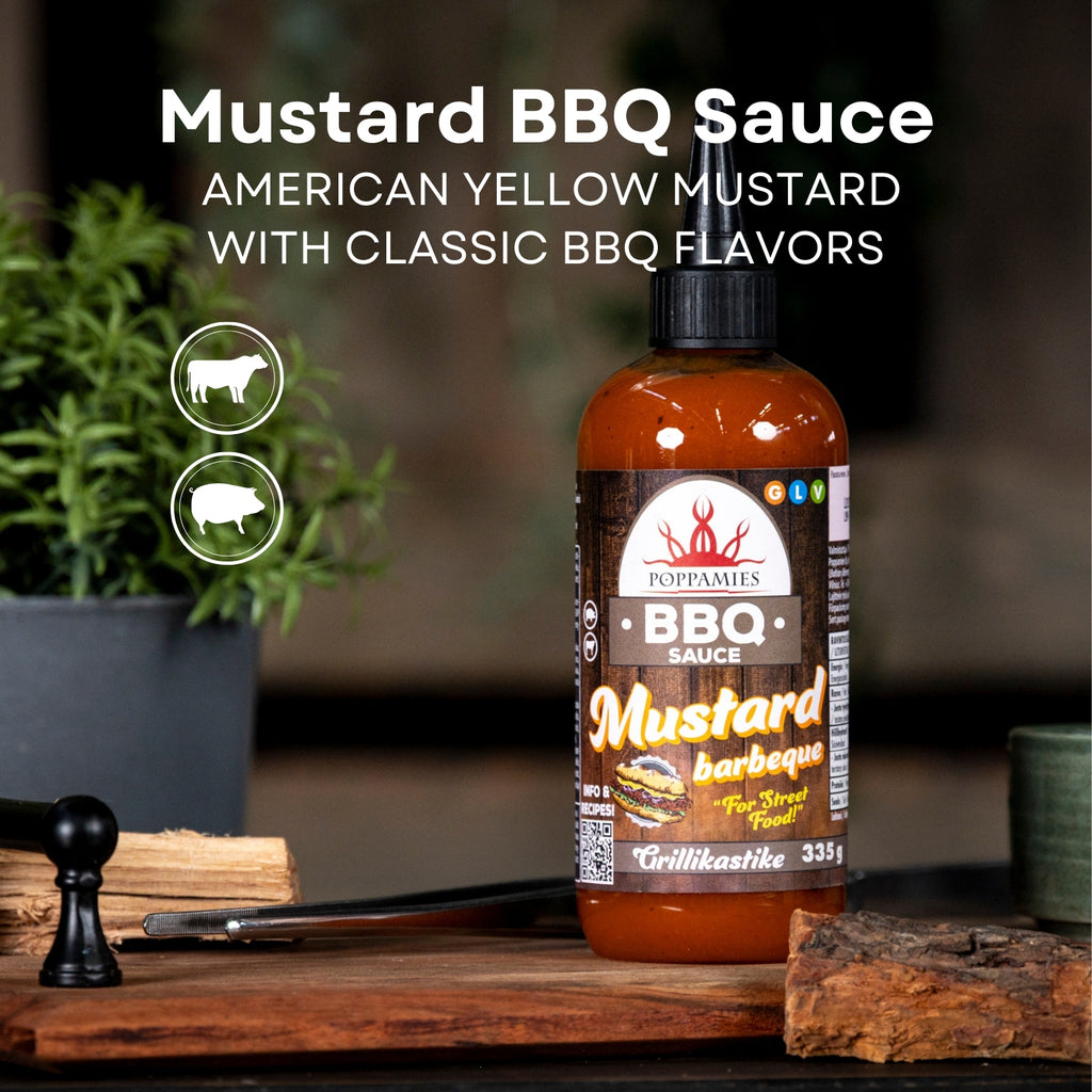 Poppamies BBQ Sauce Mustard Barbeque
