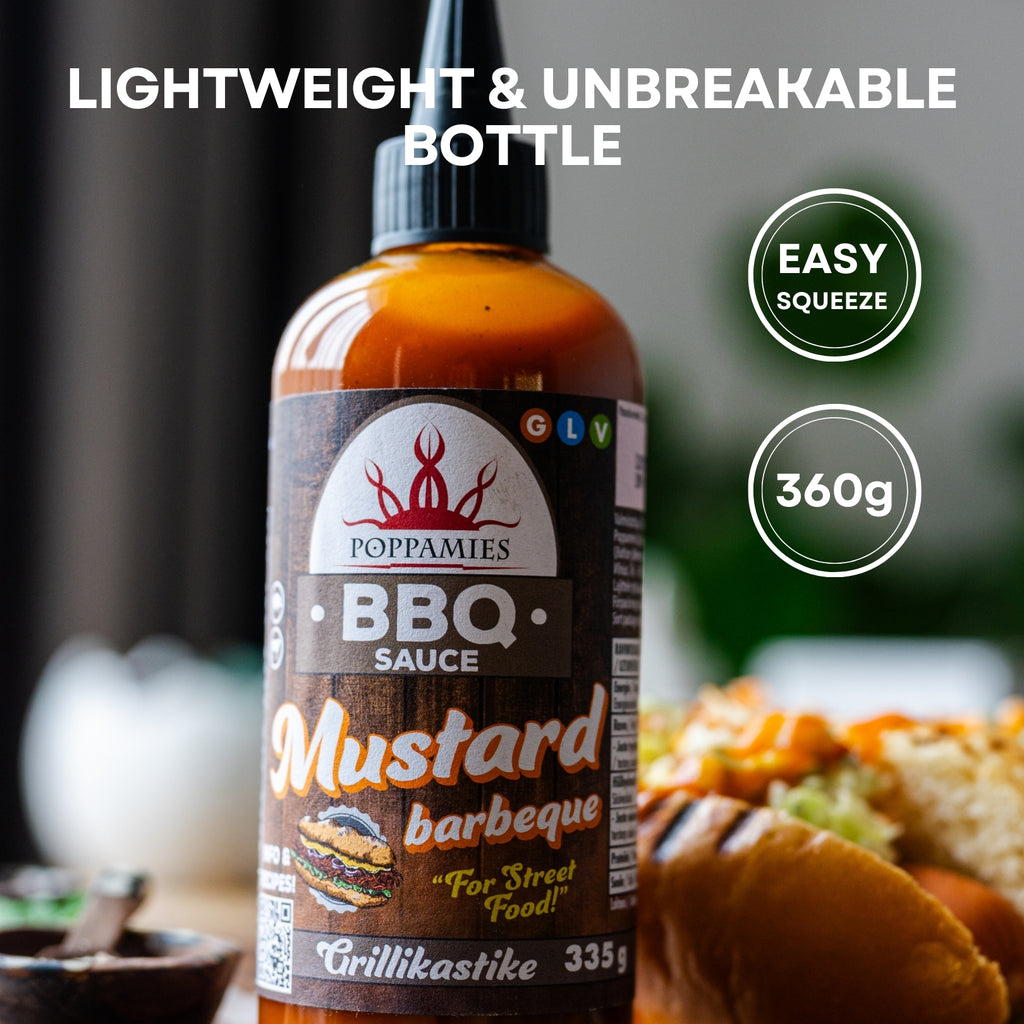 Poppamies BBQ Sauce Mustard Barbeque
