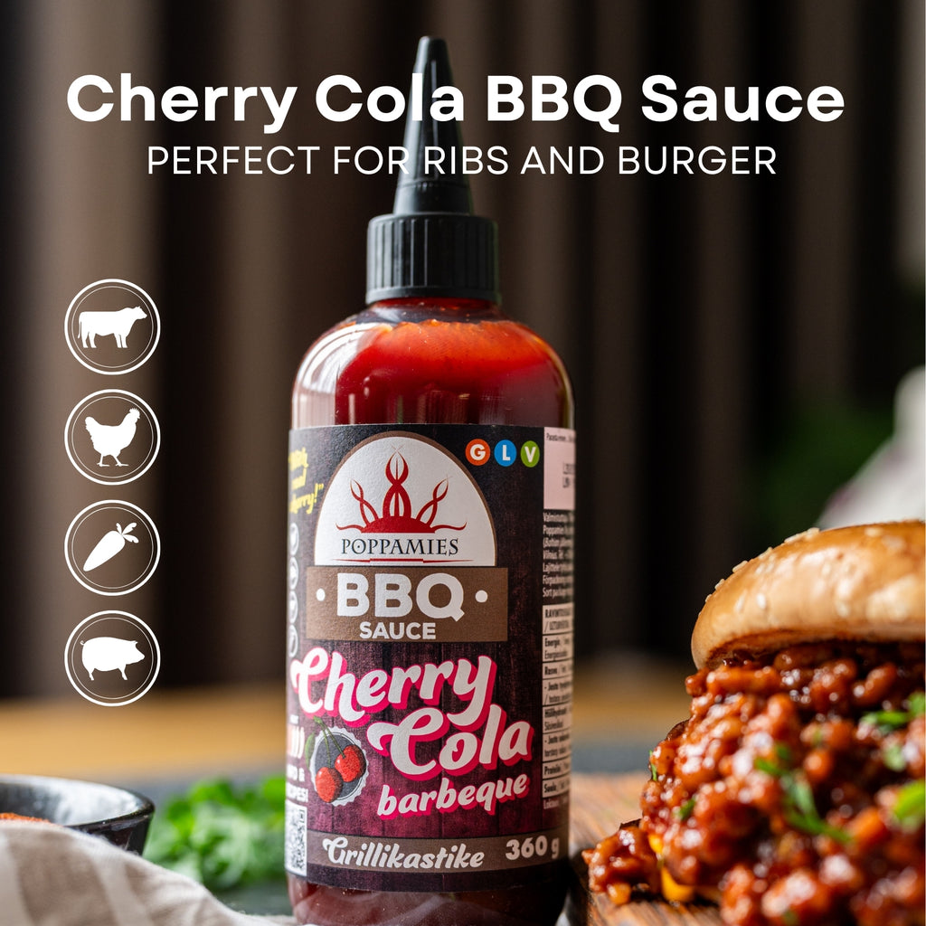 Poppamies BBQ Sauce Cherry Cola Barbeque