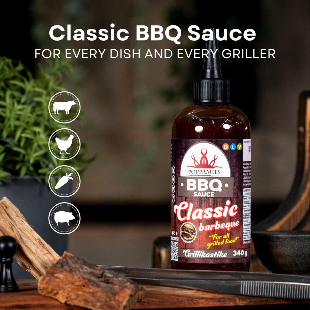Poppamies BBQ Sauce Classic Barbeque