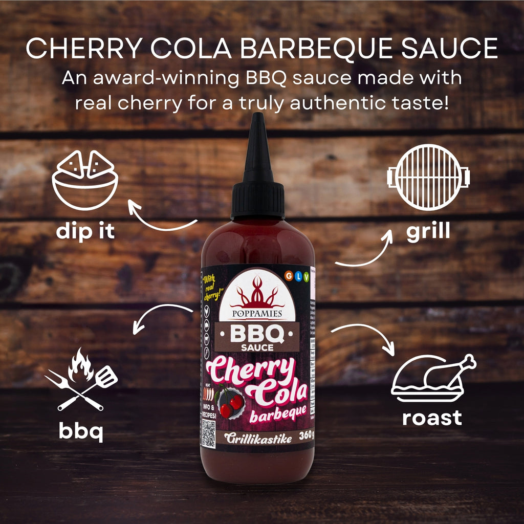 Poppamies BBQ Sauce Cherry Cola Barbeque