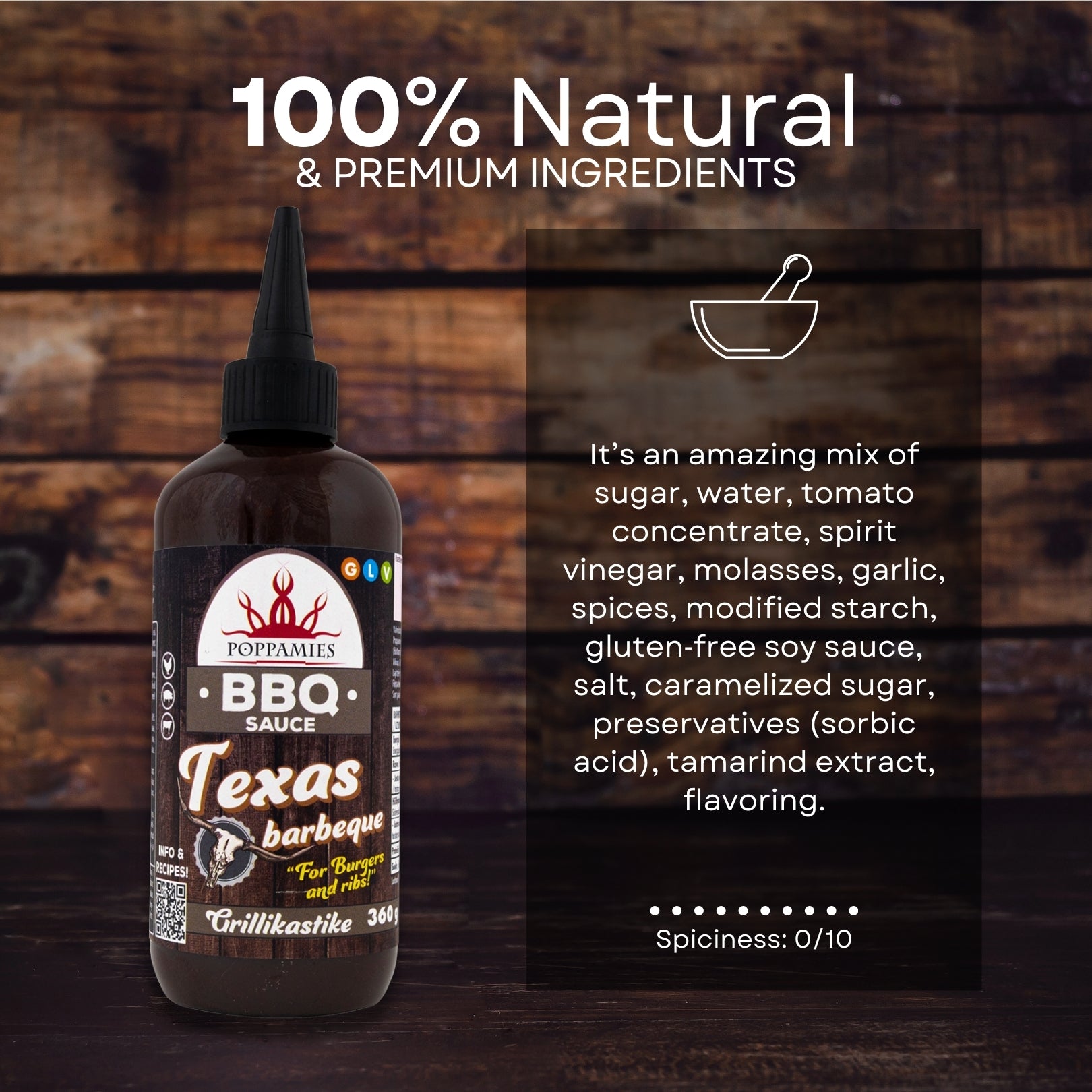 Poppamies BBQ Sauce Texas Barbeque