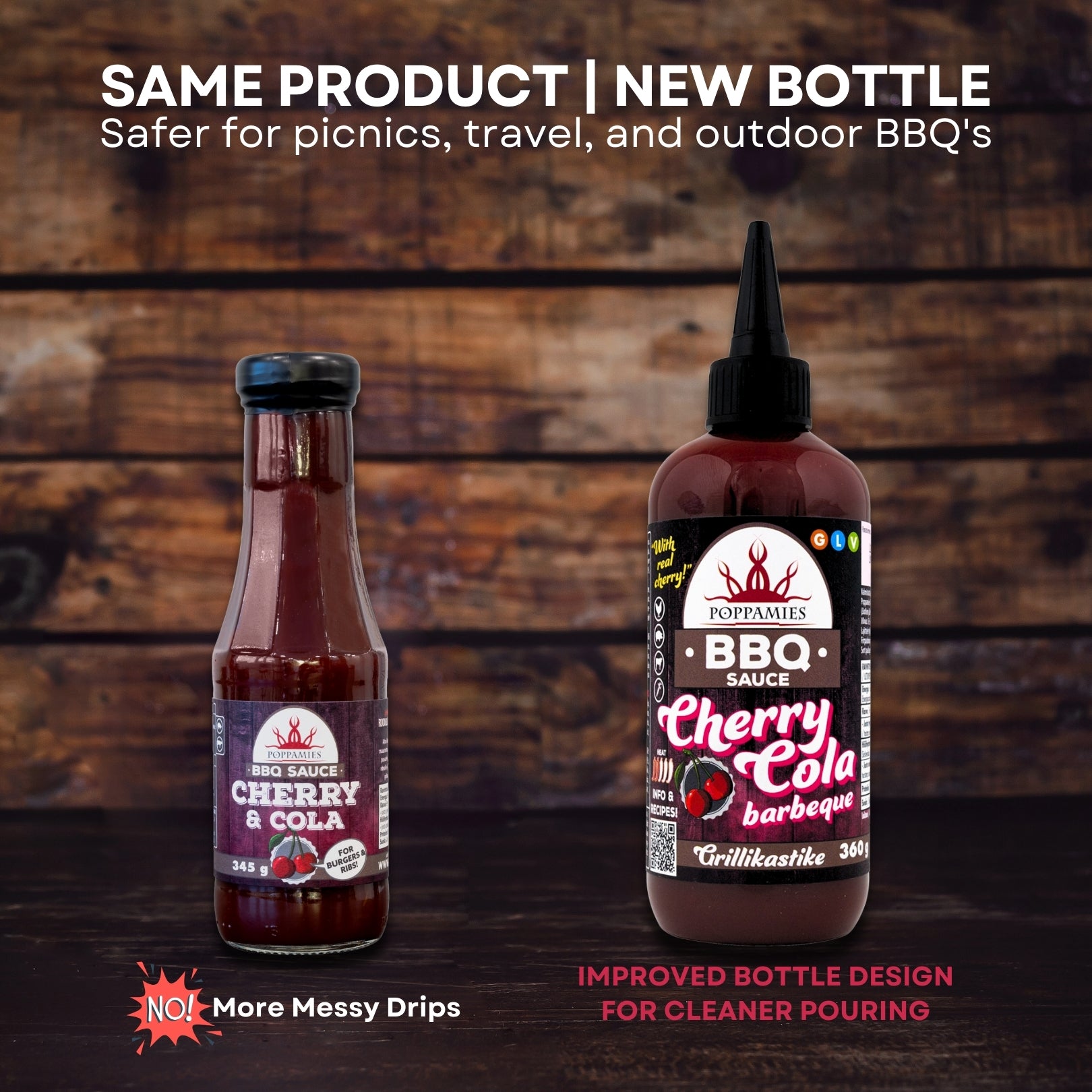 Poppamies BBQ Sauce Cherry Cola Barbeque