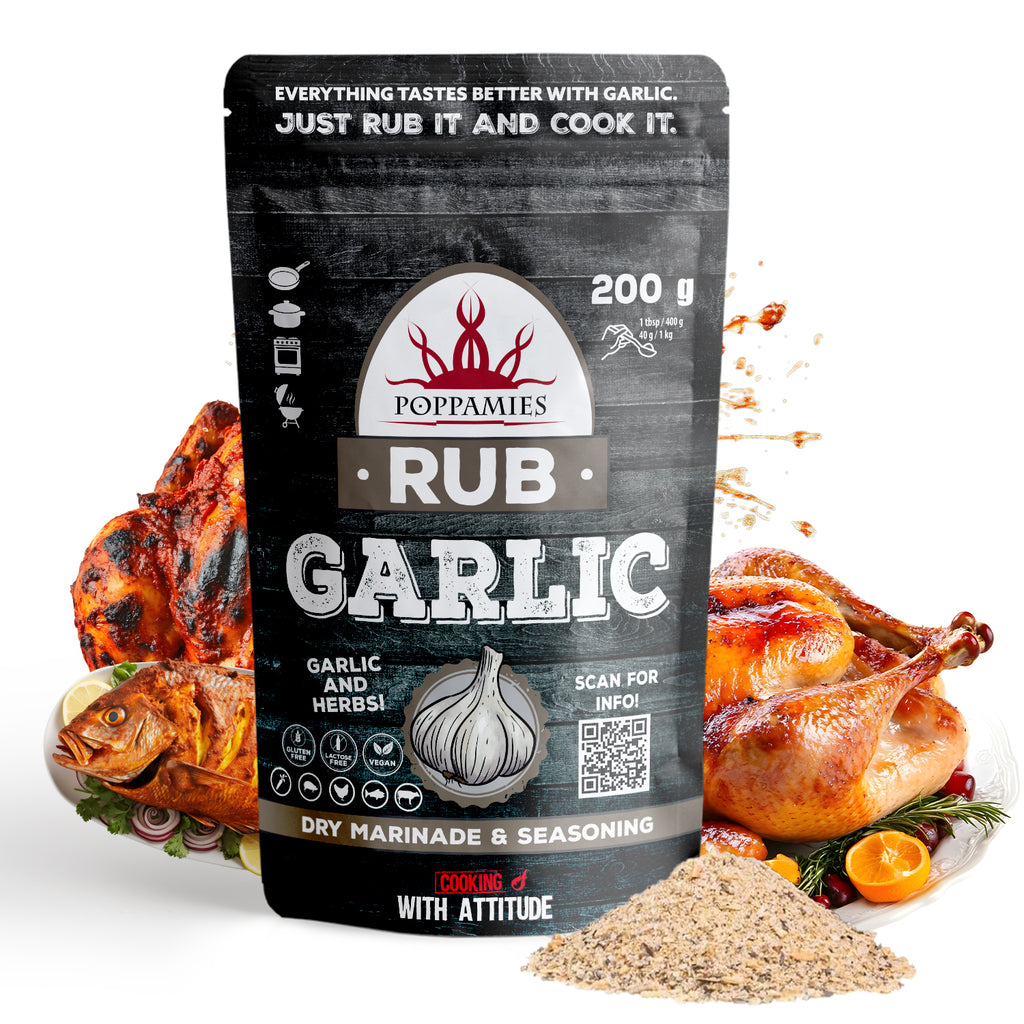 Poppamies Garlic Rub