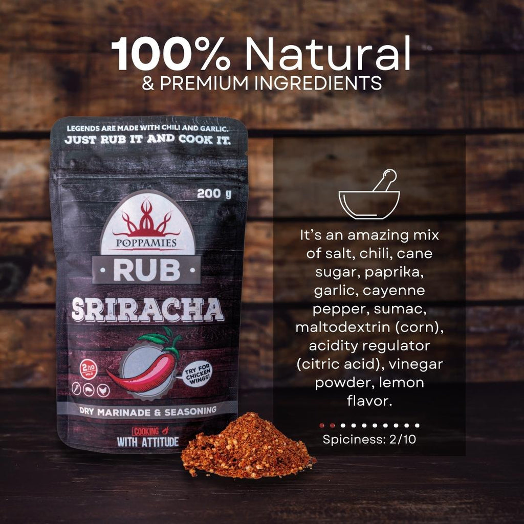 Poppamies Sriracha Seasoning
