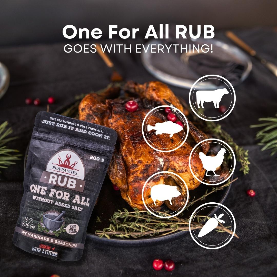 Poppamies One for All BBQ Rub
