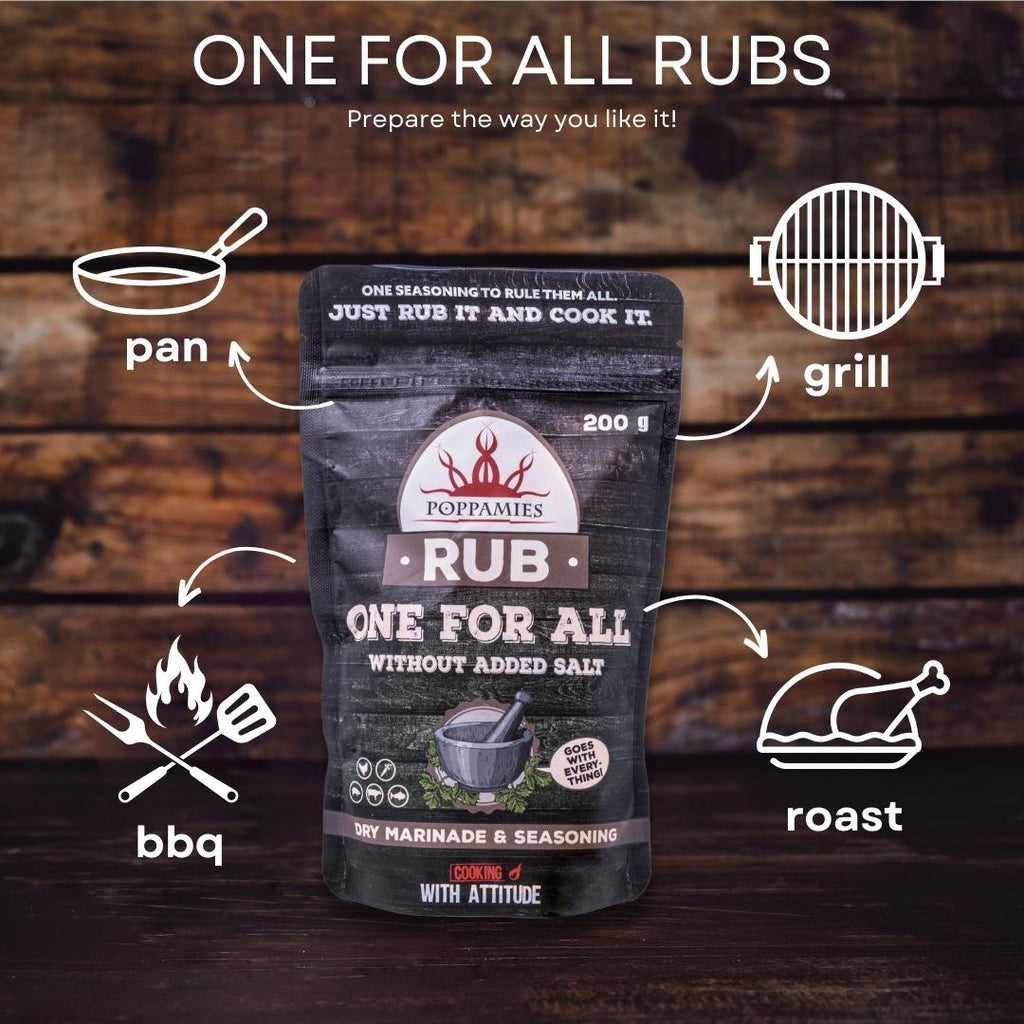 Poppamies One for All BBQ Rub