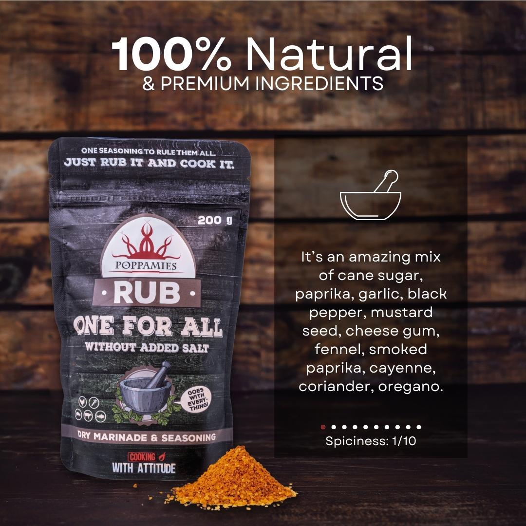 Poppamies One for All BBQ Rub