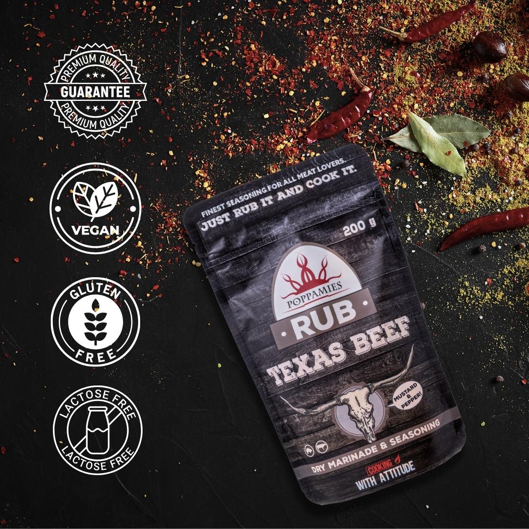 Poppamies Texas Beef BBQ Rub