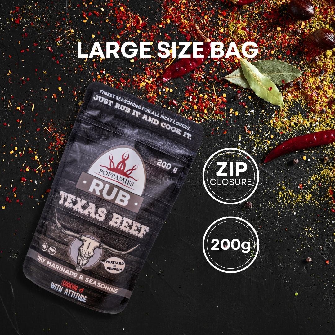 Poppamies Texas Beef BBQ Rub