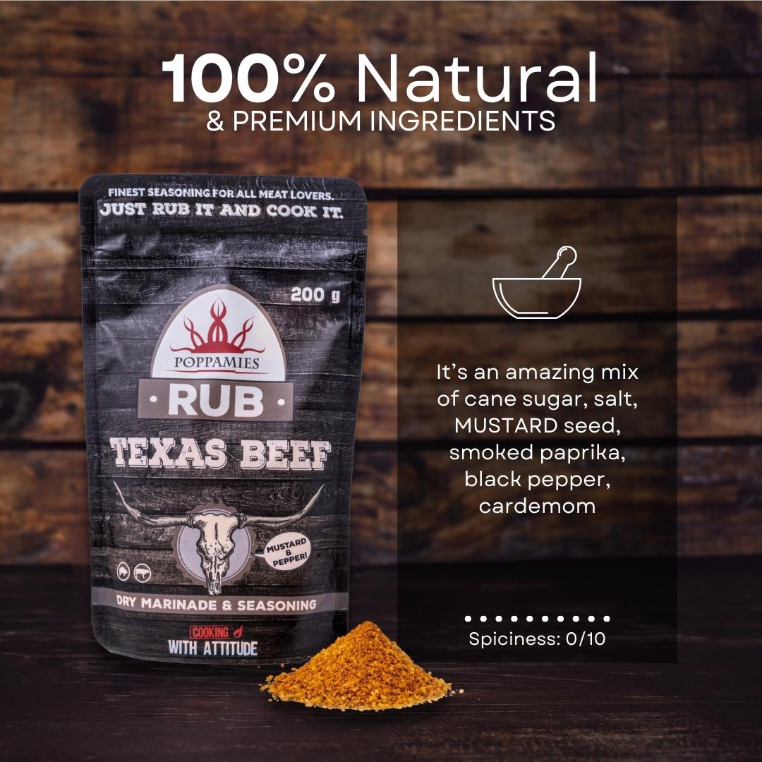 Poppamies Texas Beef BBQ Rub