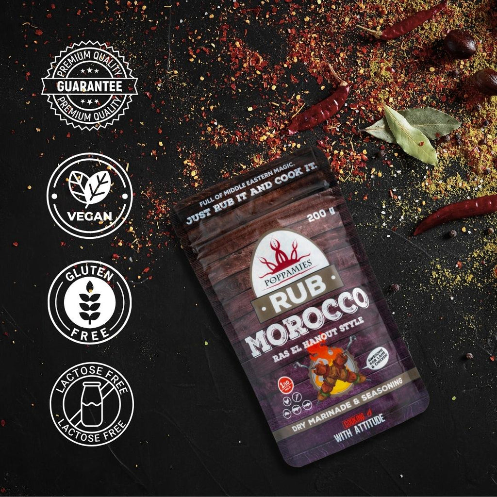 Poppamies Morocco BBQ Rub