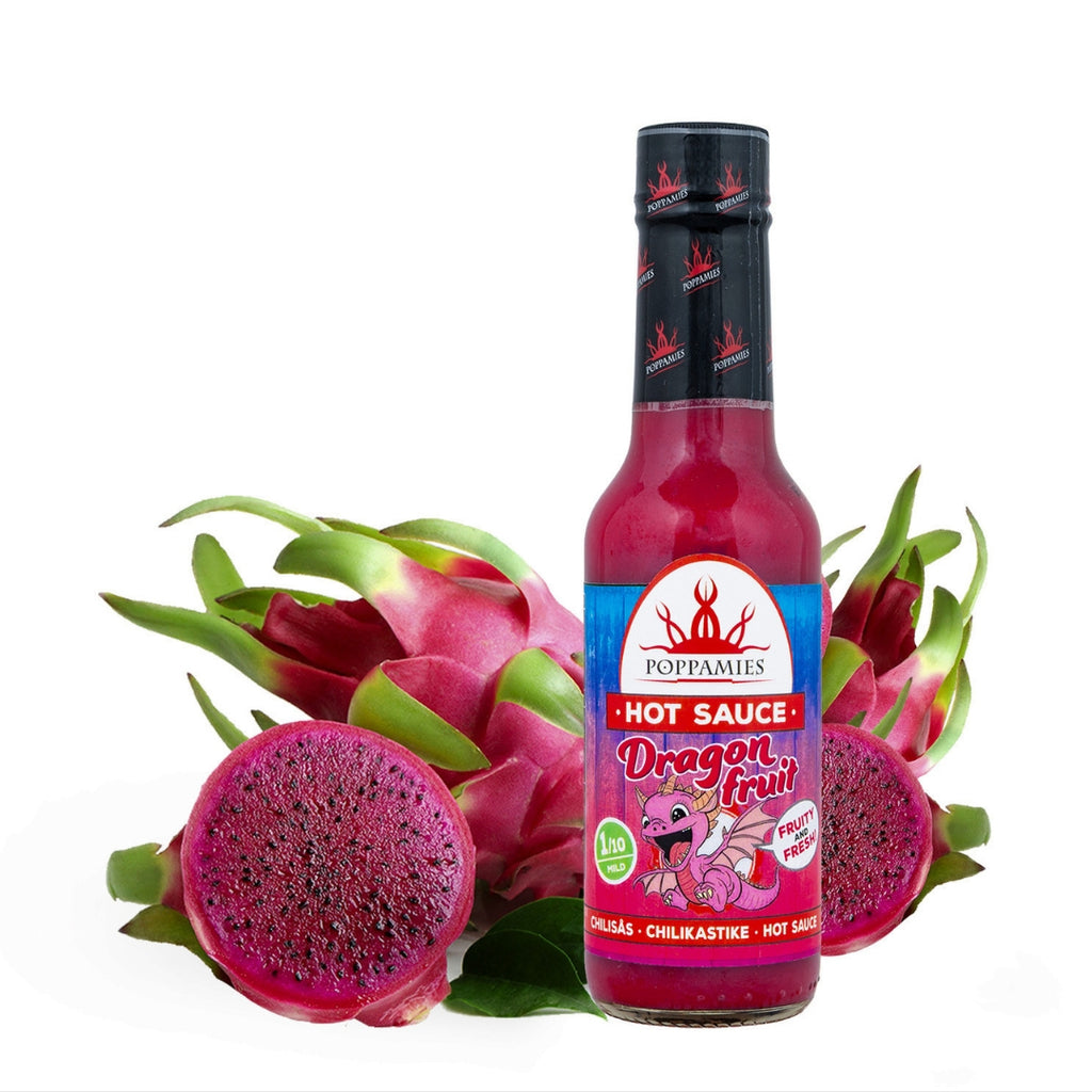 Poppamies Dragon Fruit Hot Sauce – Mild & Fruity Chili Sauce