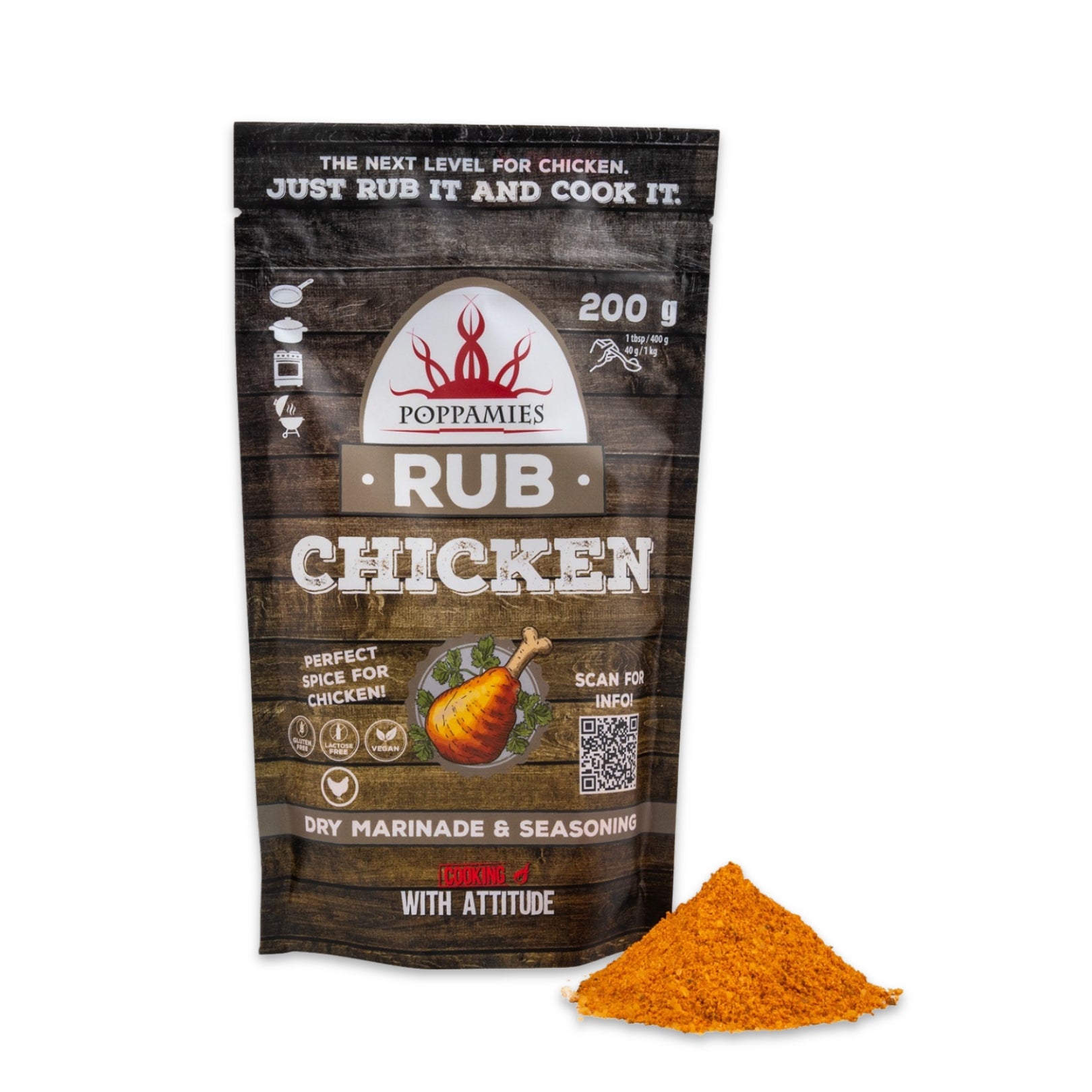 Poppamies Chicken BBQ Rub