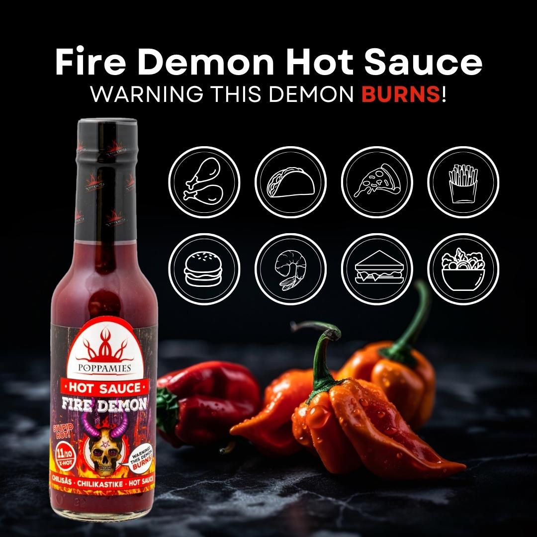 Poppamies Fire Demon Chili Sauce