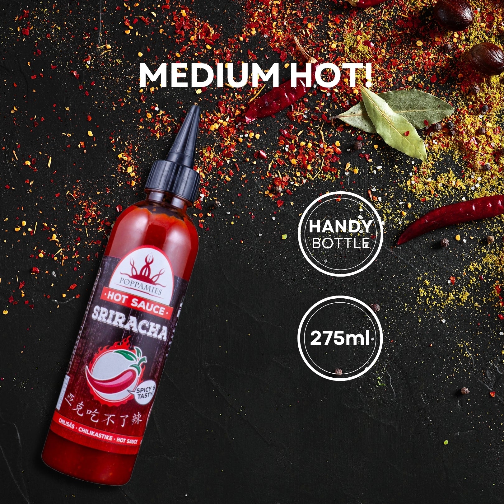 Poppamies Sriracha Hot Sauce