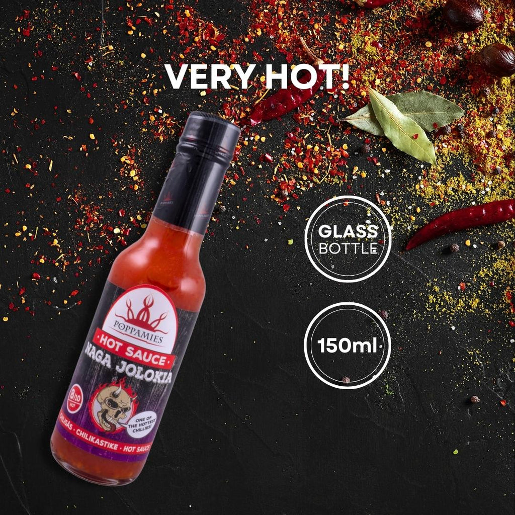 Poppamies Naga Jolokia Hot Sauce