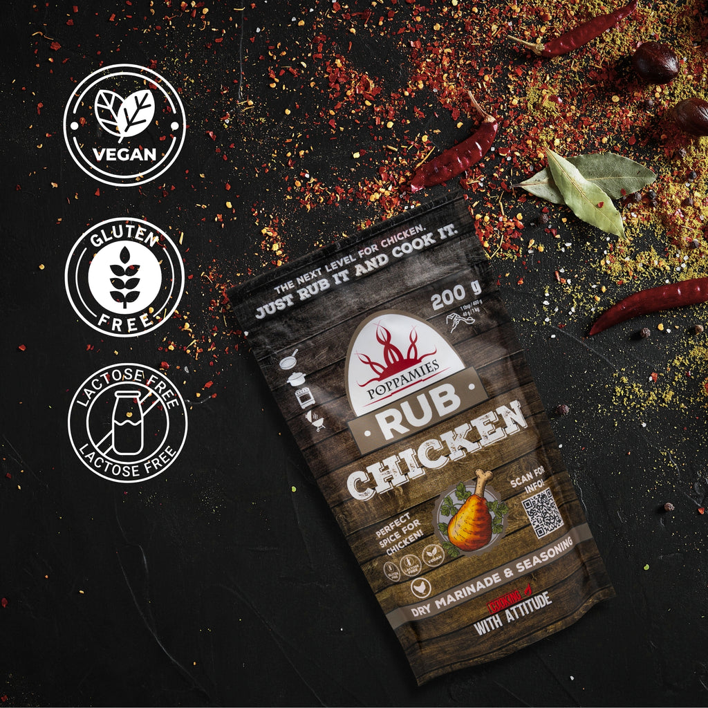 Poppamies Chicken BBQ Rub