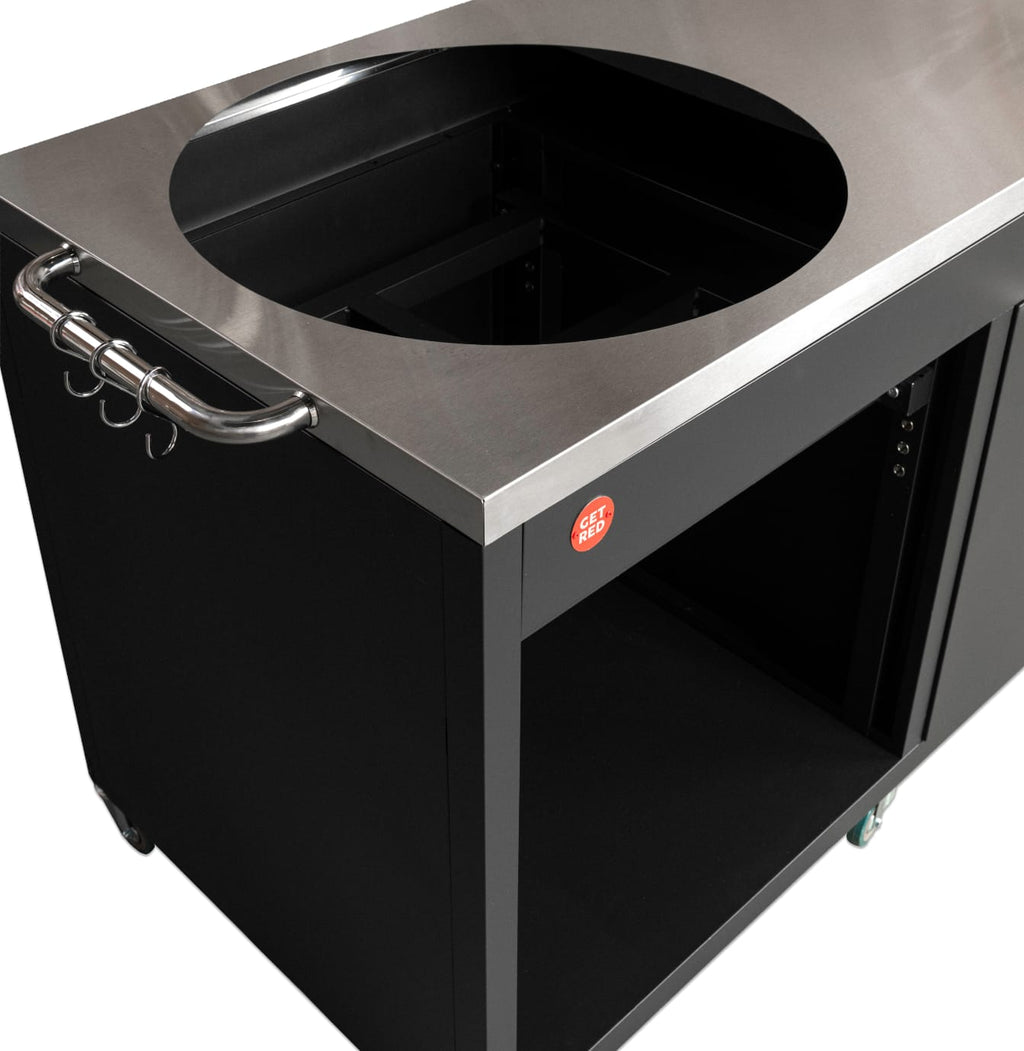 GET RED Kamado Table