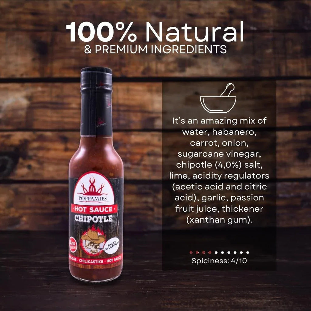 Poppamies Chipotle Hot Sauce