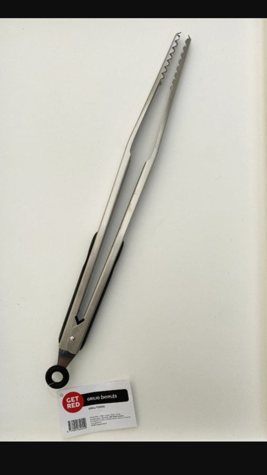 GET RED Seafood Tongs