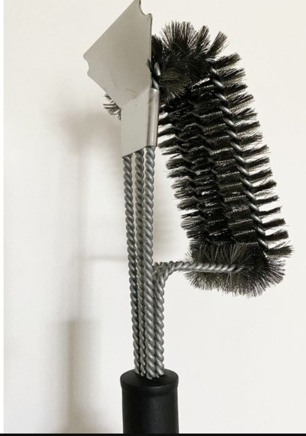 GET RED Grill Brush & Scraper