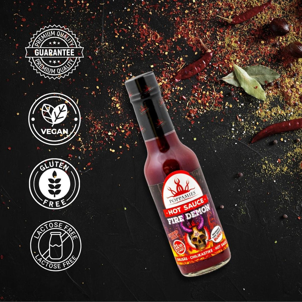 Poppamies Fire Demon Chili Sauce