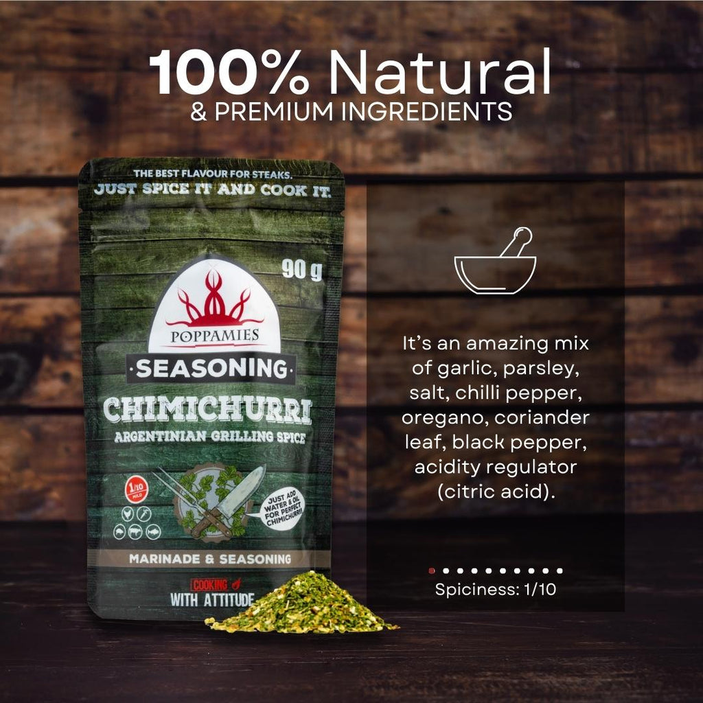 Poppamies Chimichurri BBQ Rub