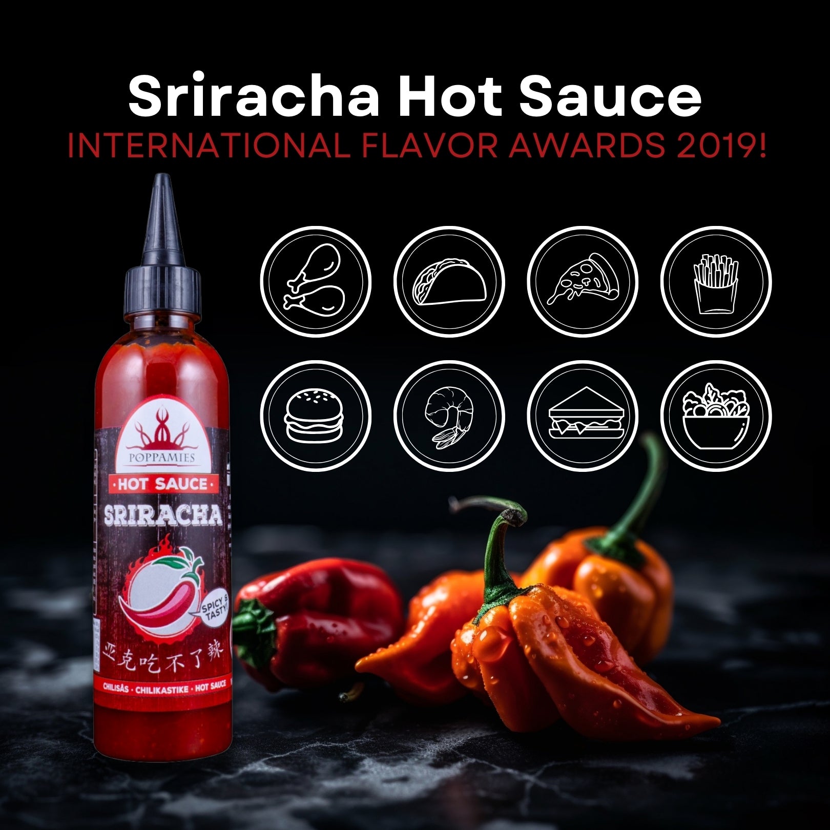 Poppamies Sriracha Hot Sauce