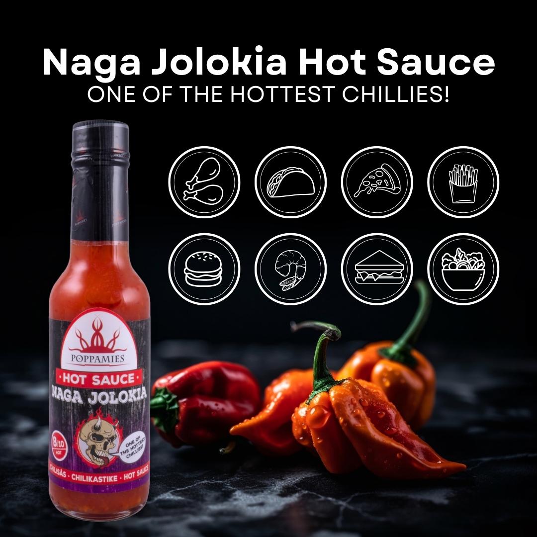 Poppamies Naga Jolokia Hot Sauce