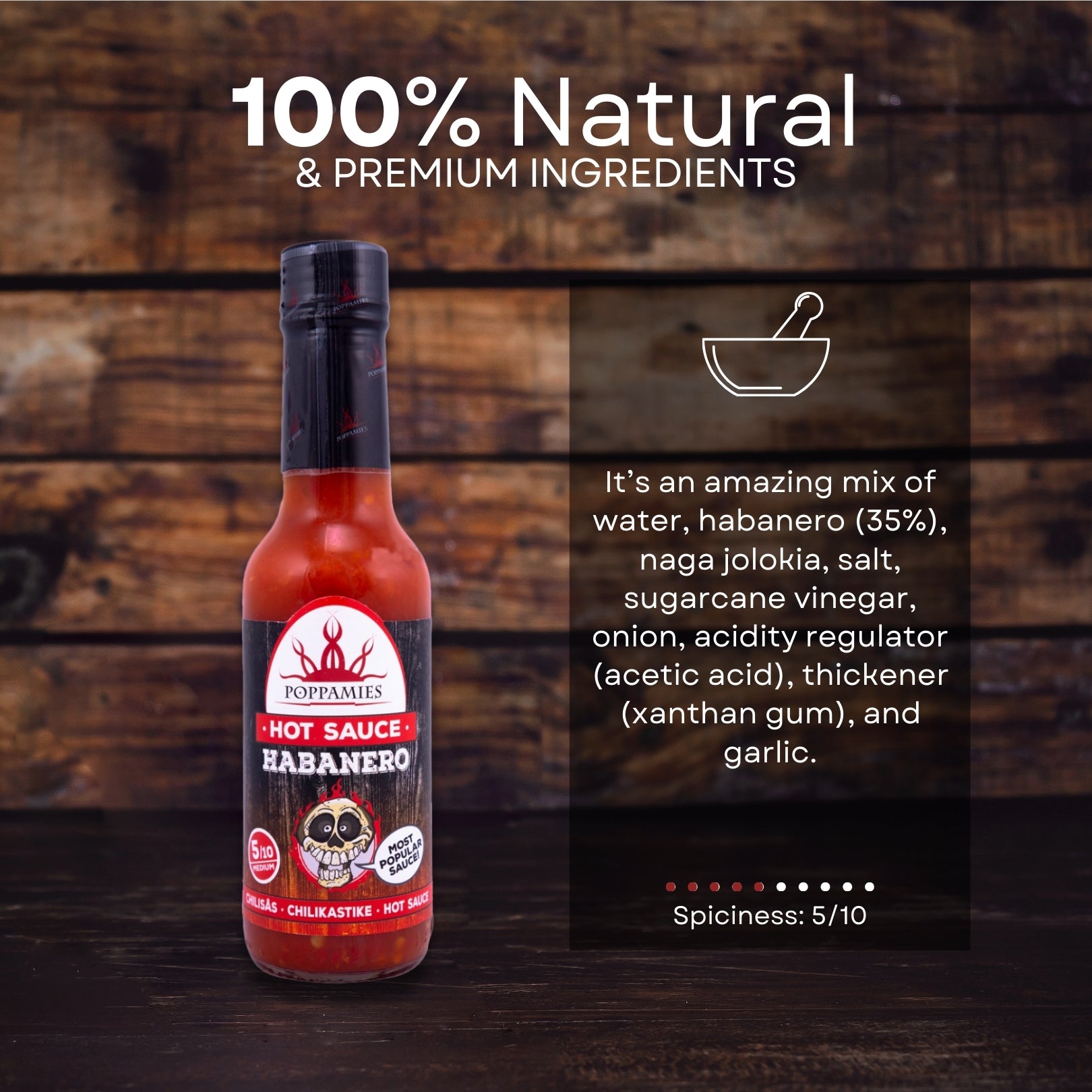 Poppamies Habanero Hot Sauce
