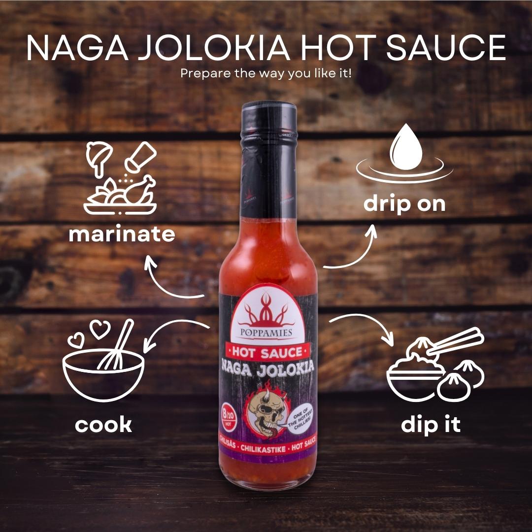 Poppamies Naga Jolokia Hot Sauce