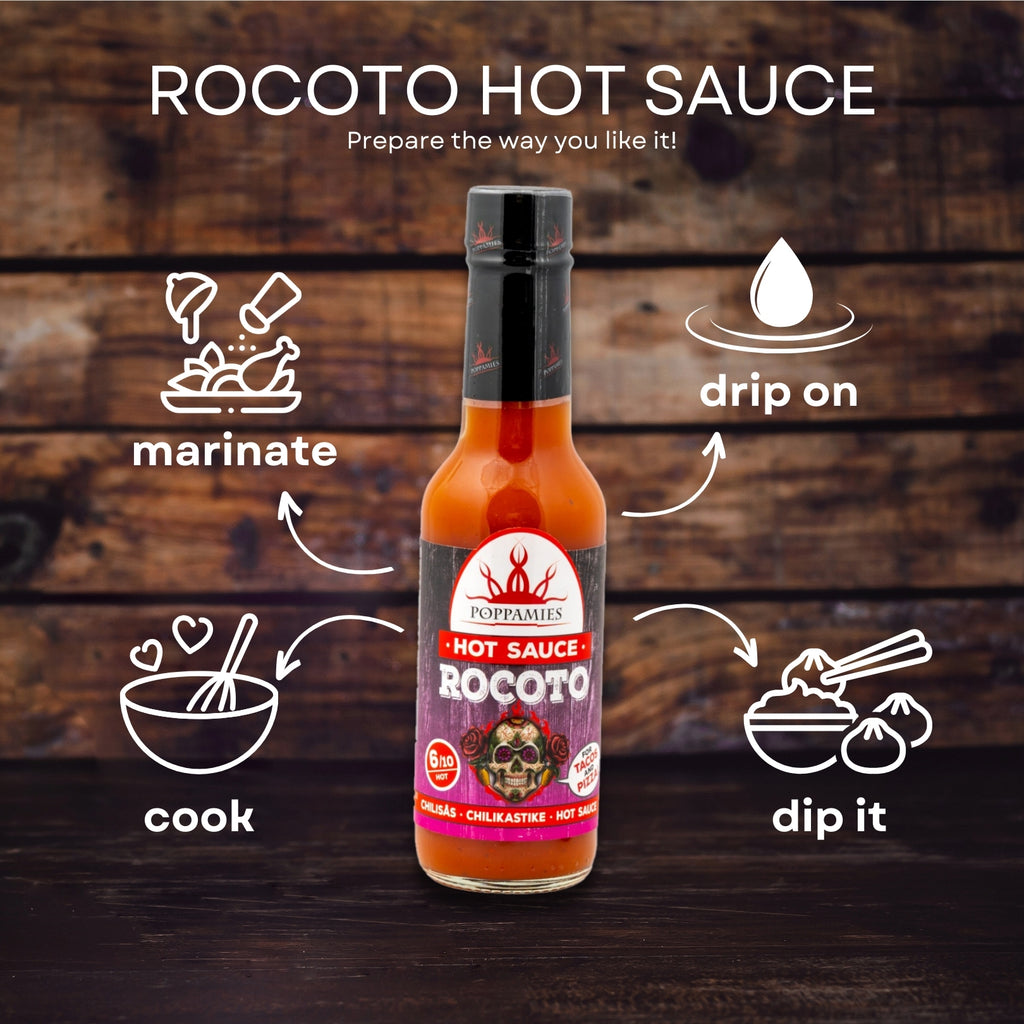 Poppamies Rocoto Chilli Hot Sauce