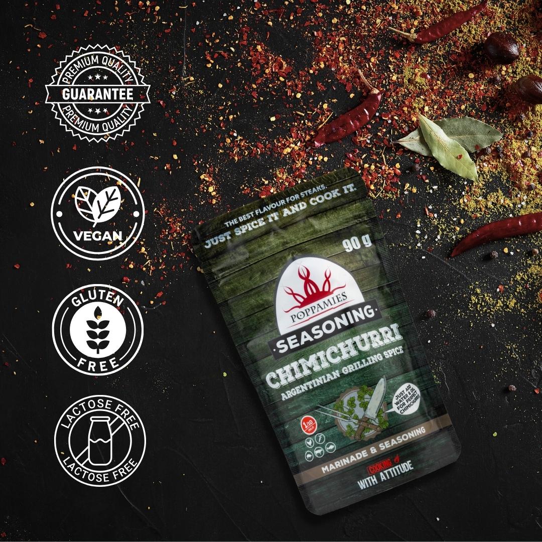 Poppamies Chimichurri BBQ Rub