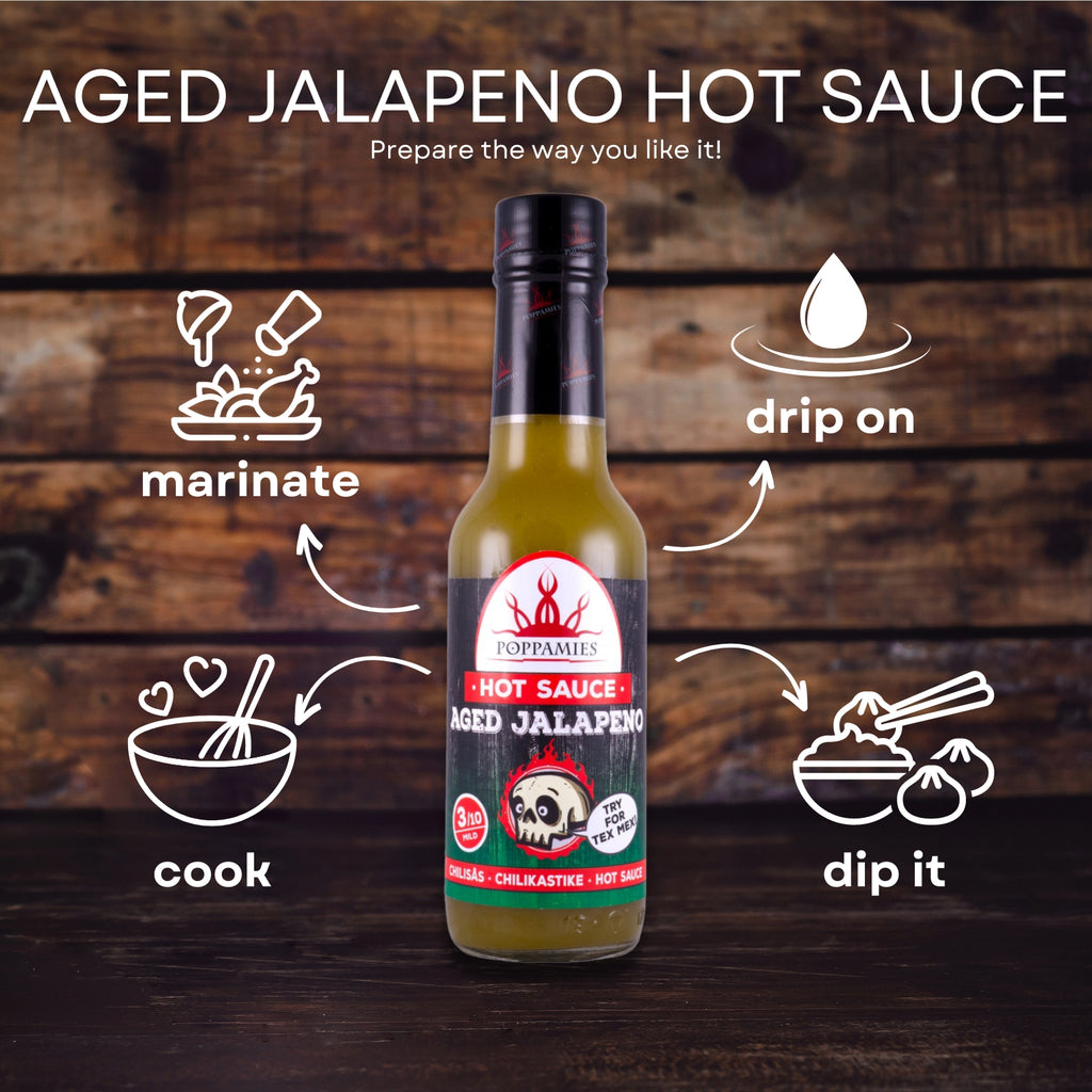 Poppamies Aged Jalapeno Hot Chili Sauce